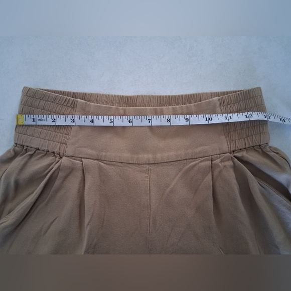 Sunday Best (Aritzia)/ Tan Sullivan Palazzo Capri Pants/ Size US XS - Picture 13 of 13